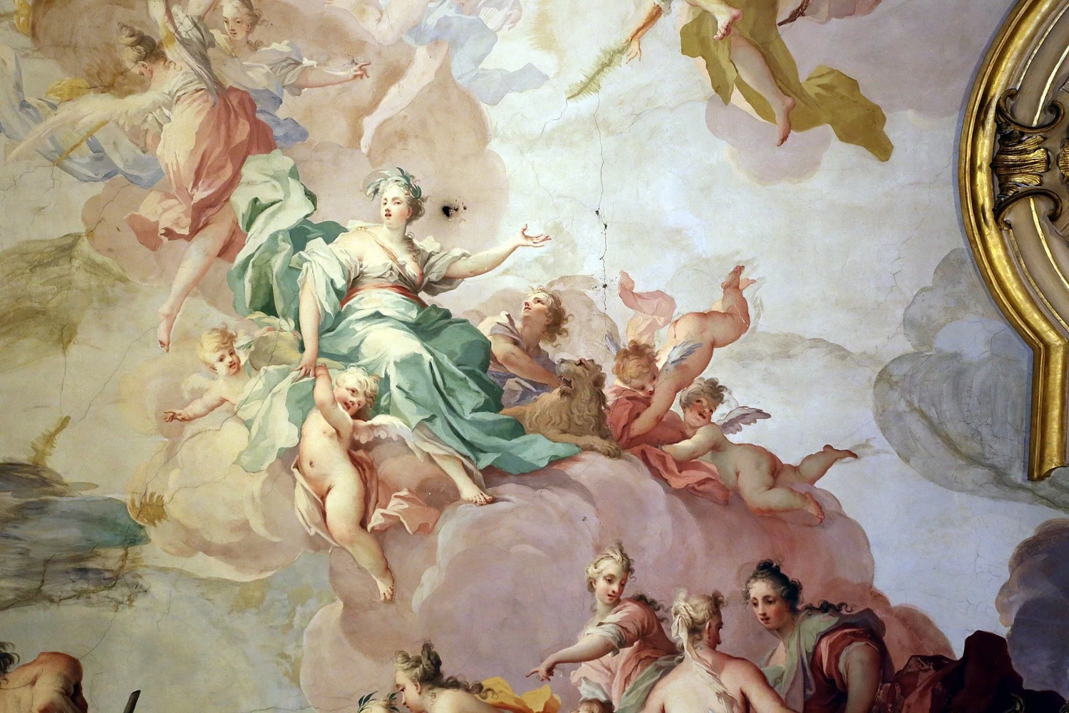 Allegoria della città di Firenze - Palazzo Tempi, Firenze